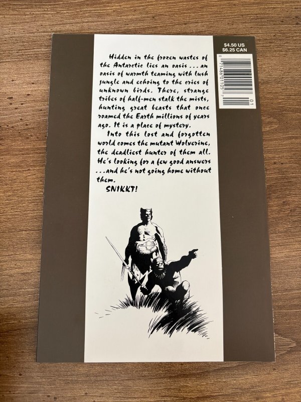 Wolverine The Jungle Adventure Marvel Comics Graphic Novel Comic Book 2 J301