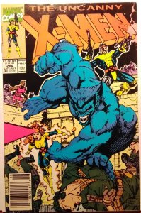 The Uncanny X-Men #264 Newsstand (1990)