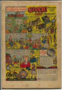 Flyboy #5 1954-parachute cover-Norman Saunders-Approved Comics-VG+