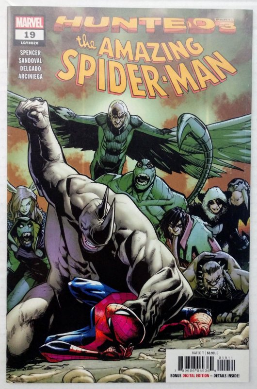 The Amazing Spider-Man #19 (LGY 820)(NM+, 2019)