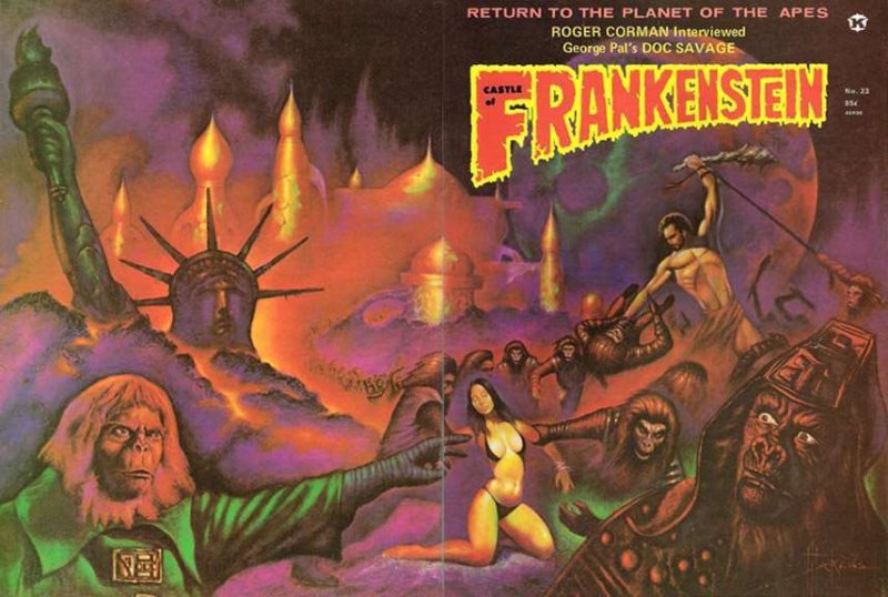 Castle of Frankenstein #23 FN ; Gothic Castle | Planet of the Apes