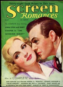 MAG: Screen Romances Magazine May 1935-BORIS KARLOFF-BRIDE OF FRANKENSTEIN UN...