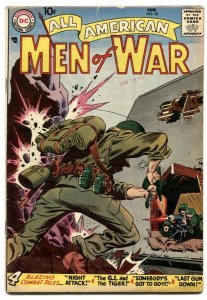 All-American Men Of War #53 1958- Kubert cover FN-