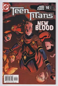 DC Comics! Teen Titans! Issue #10! New Blood!