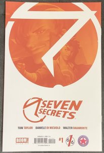 Seven Secrets #1 Yoon Exclusive Virgin Variant Ltd to 500 (2020, Boom!) NM/MT
