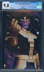 Silver Surfer Rebirth Legacy #1 CGC 9.8 2nd Print Thanos Negative Space 2023