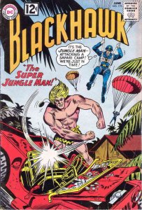 Blackhawk (1st Series) #173 POOR ; DC | low grade comic June 1962 Jungle Man