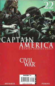 Captain America #22 (2006) - NM+