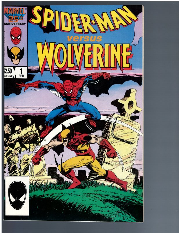 Spider-Man vs. Wolverine #1 (1987)