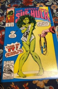 The Sensational She-Hulk #40 (1992) nude cover Higrade