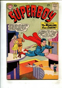 SUPERBOY#81 (4.0) WEAKLING FROM EARTH!! 1960