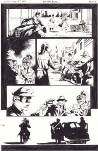 Green Hornet: Reign of the Demon #4 p.4 - Swashbuckler - 2017 art by Kewber Baal