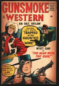 Gunsmoke Western #51 1959-Atlas-Jack Kirby cover & Black Rider story-VG