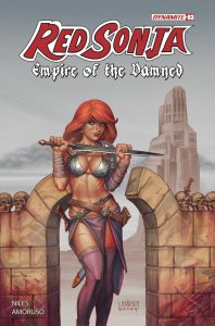 Red Sonja Empire Of The Damned # 2 Foil 1:10 Cover G NM Dynamite Ships June 12th