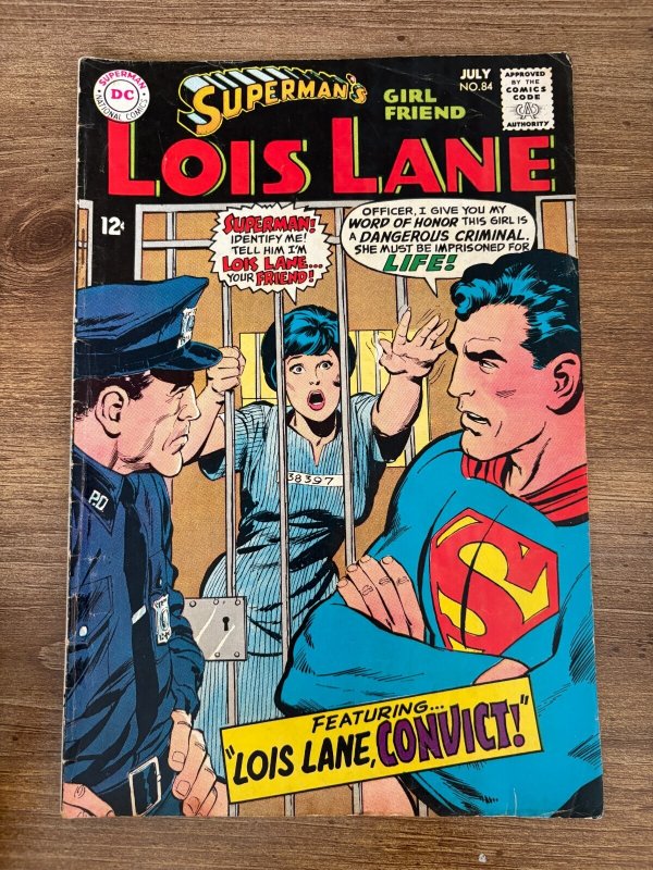 Superman's Girlfriend Lois Lane # 84 FN DC Comic Book Smallville Luthor 16 J302