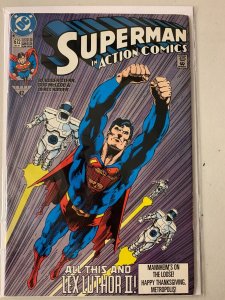 Action Comics #672 Lex Luthor II 6.0 (1991)