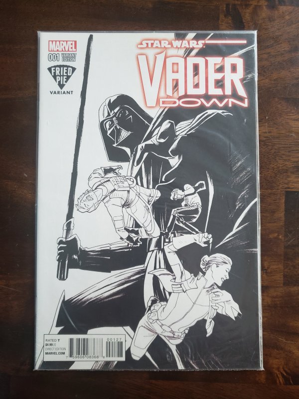 Vader Down 1 fried pie sealed in polybag