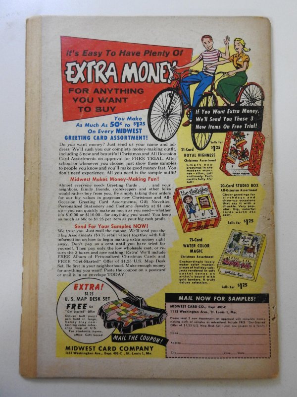 The Flash #114 (1960) GD+ Condition centerfold detached bottom staple