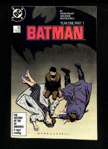 Batman #404 Year One Part 1 Frank Miller!