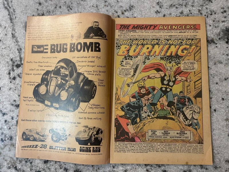 Avengers # 85 VF Marvel Comic Book Hulk Thor Iron Man Captain America 21 J864