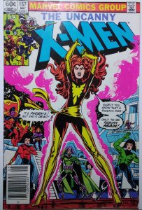 The Uncanny X-Men #157 (1982) Newsstand Edition