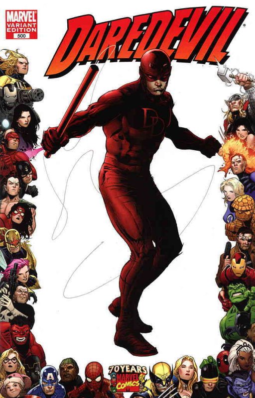 Daredevil #500B VF/NM ; Marvel | Frame Variant