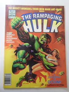 Rampaging Hulk #8 (1978) FN- Condition!