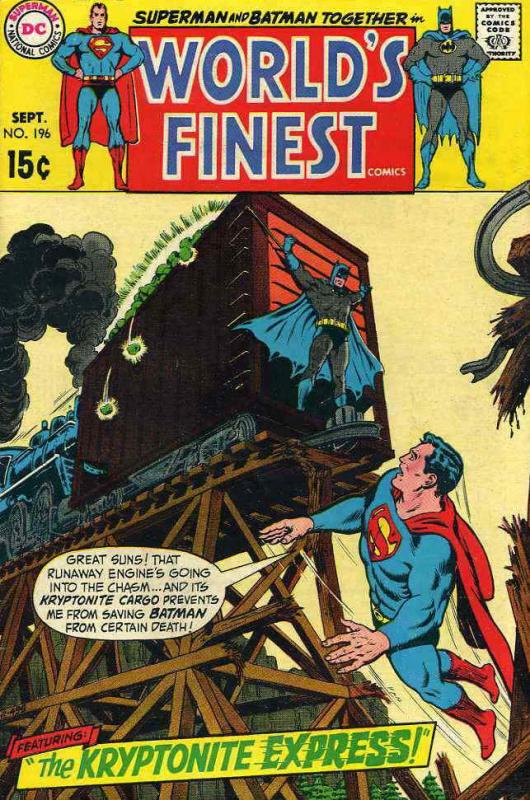 World’s Finest Comics #196 FN; DC | save on shipping - details inside 