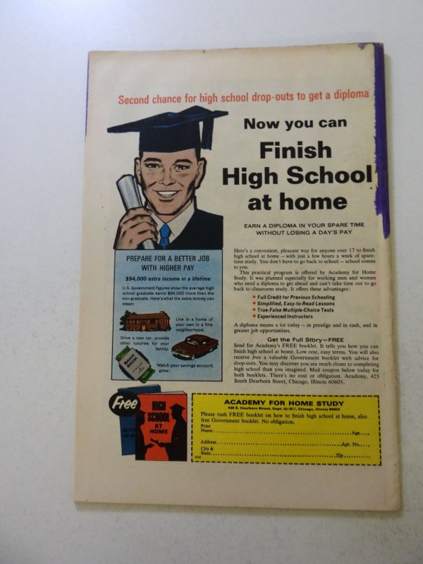 Sub-Mariner #40 (1971) FN/VF condition overspray