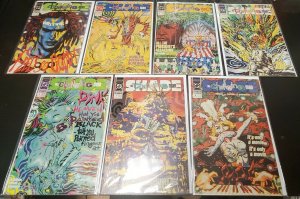 7PC SHADE THE CHANGING MAN LOT (9.0) #1,3,7,9!! 1991