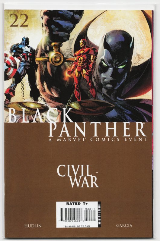 Black Panther #22 (2007) Black Panther