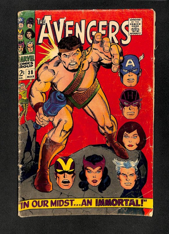 Avengers #38 Hercules! Enchantress!