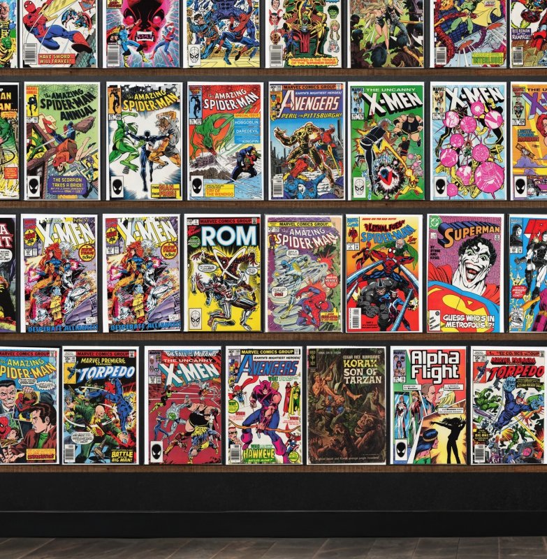 Huge Lot 140+ Comics with Marvel Team Up, The Uncanny X-Men & More!