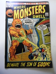 Where Monsters Dwell #16 (1972) VG/FN Condition