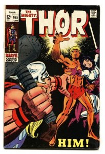 Thor #165 1969 Marvel Comics  First Warlock/Him. Key Issue