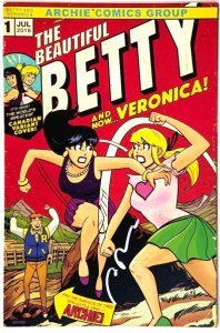 Betty & Veronica #1  Hulk 181 Homage Variant SIGNED by Marco D'Alfonso W/COA.
