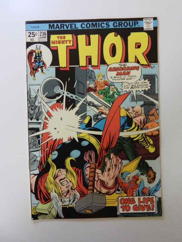 Thor #236 (1975) VF condition