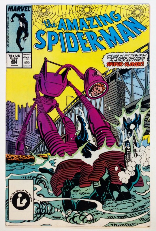 The Amazing Spider-Man #292 (1987) Mary Jane accepts Peter's 2nd marriage pro...