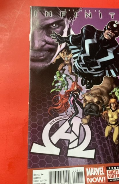 NEW AVENGERS #8 (1st app of the black order) 2013