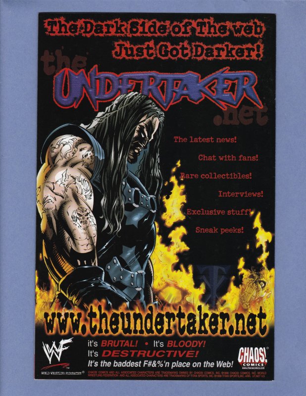 Undertaker Lot #2 #3 #8 #10 Halloween Special #1 Variants Chaos Comics