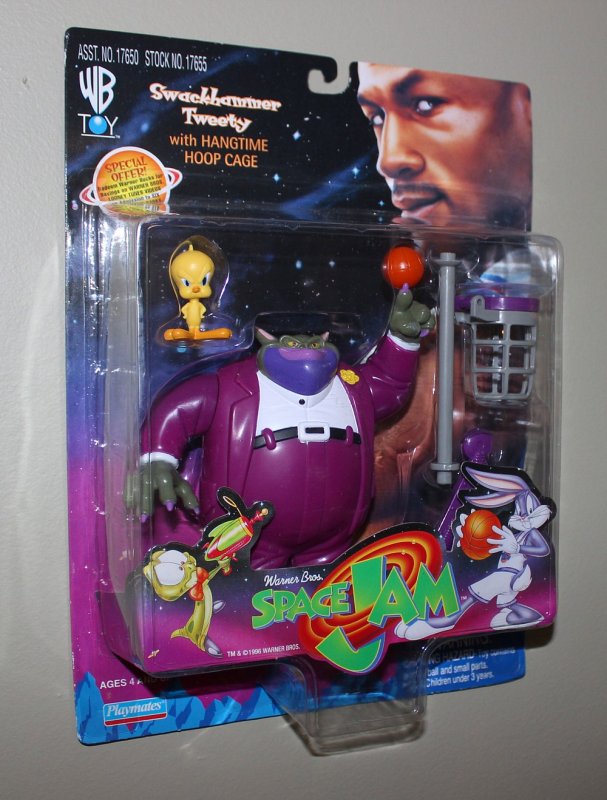 Michael Jordan Space Jam  Swackhammer, Tweety Figure MOC  1996