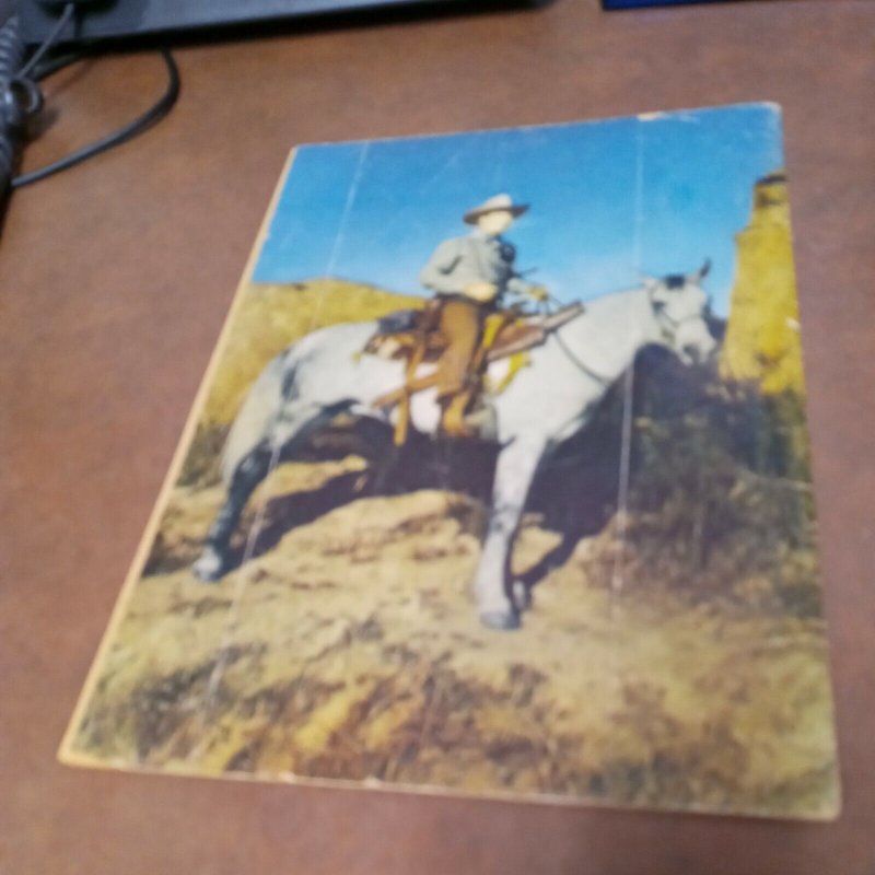 WILD BILL ELLIOTT #8 DELL COMICS GOLDEN AGE WESTERN PHOTO COVER. 1952