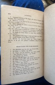 The Sir Roger DE Coverly papers, Abbott,1919