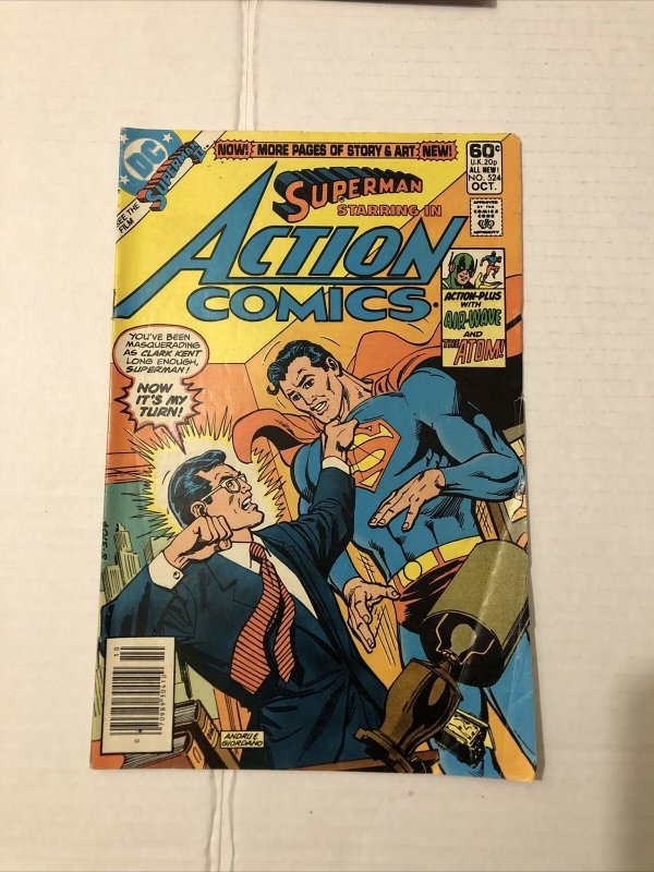 Action Comics #522 524 527 528 And 530 Lot Of 5