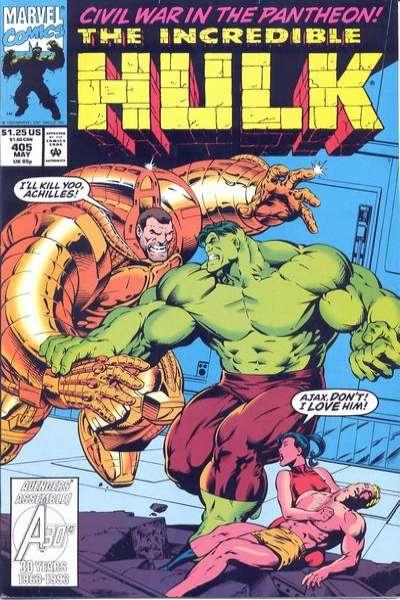 Incredible Hulk (1968 series) #405, NM- (Stock photo)