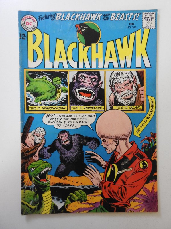 Blackhawk #205 (1965) VG+ Condition!