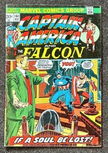 Captain America + Falcon #161 Fine + 1973