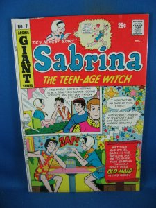 ARCHIE SABRINA 7 F VF 1972