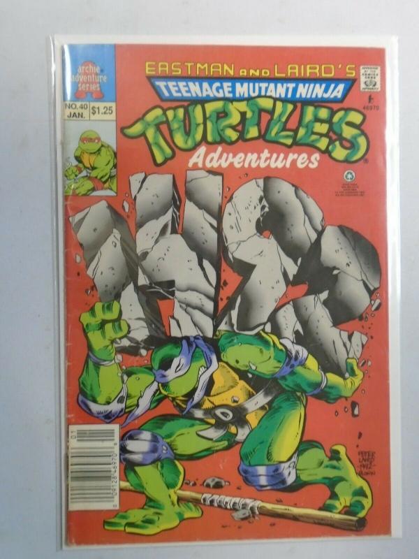 Teenage Mutant Ninja Turtles Adventures #40 (1993) 4.0 VG