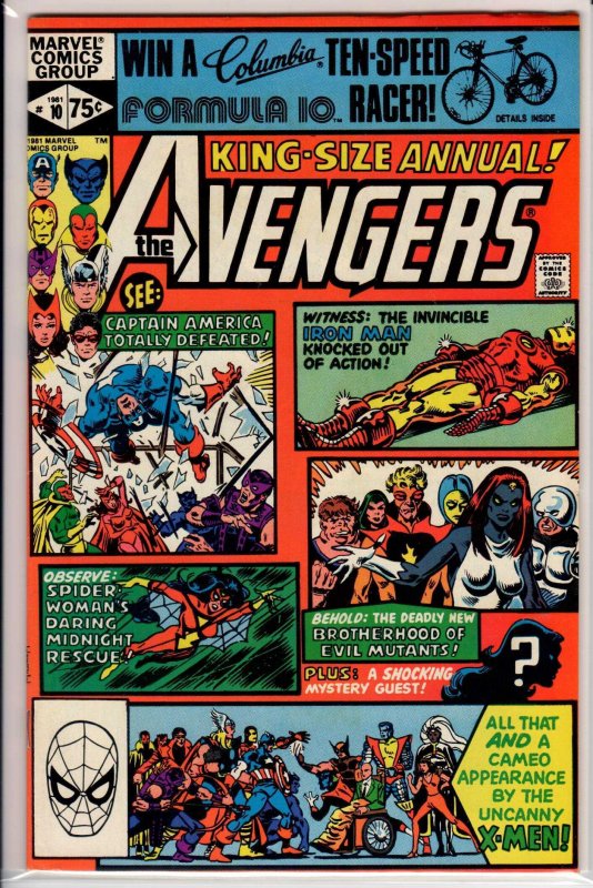 The Avengers Annual #10 (1981) 8.5 VF+